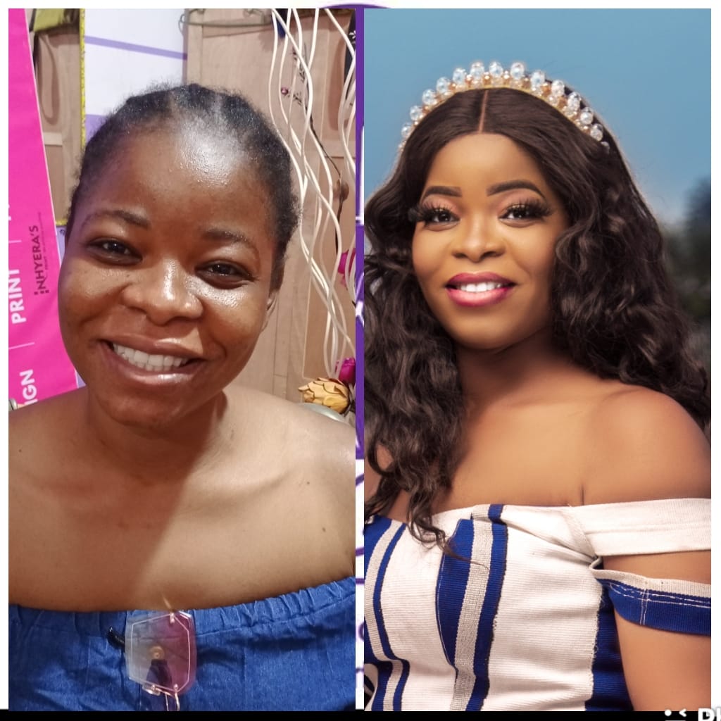 Kuti Dazzles Pageant Makeup Transformation
